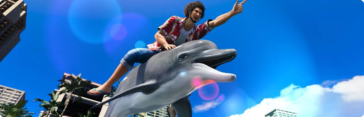 Otkrij rajski odmor u Like a Dragon: Infinite Wealth igri!