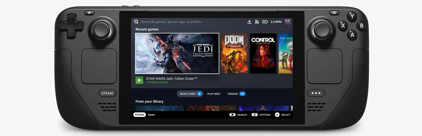 Steam Deck ručna konzola