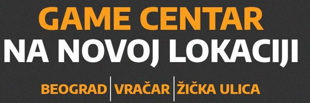 Game Centar Beograd nova prodavnica - otvaranje subota 12.09. - Žička 20