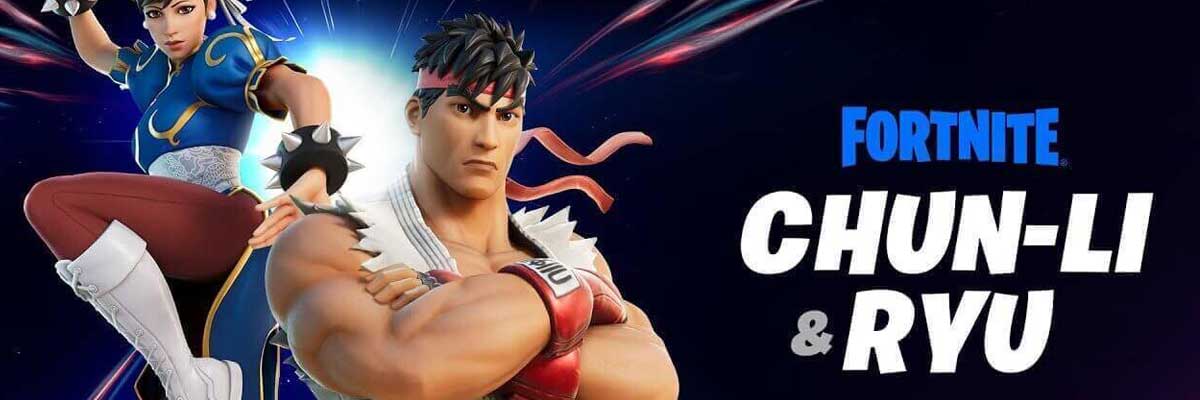 Fortnite dobio Street Fighter skinove Ryu i Chun-Li
