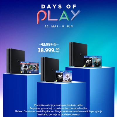 Sony Days Of Play 2020 je počeo - niža cena igara, konzola i gamepada