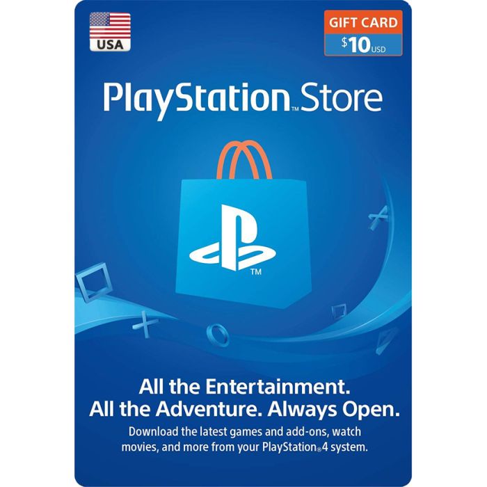Playstation Wallet PSN Gift Card $10 USA
