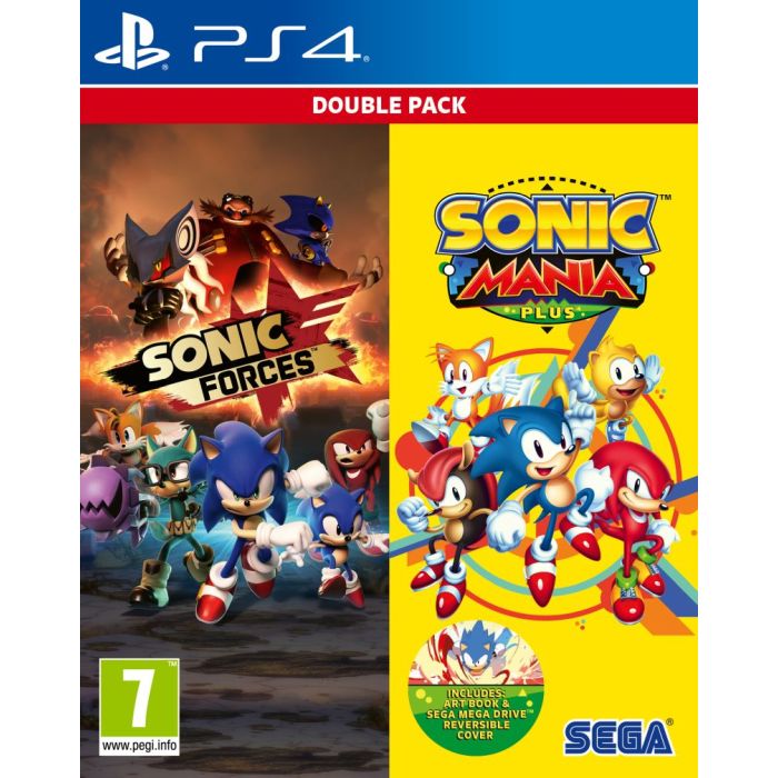 PS4 Sonic Mania Plus and Sonic Forces Double Pack