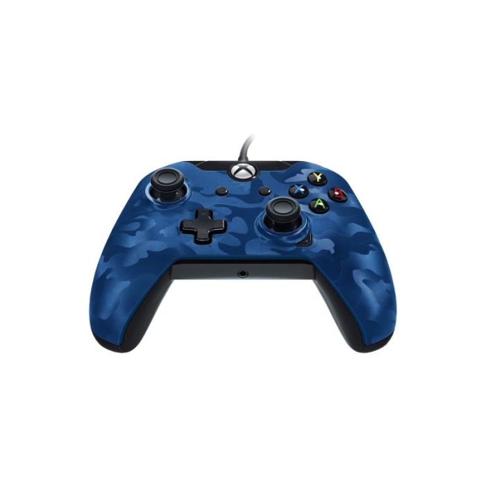 Gamepad PDP Wired Controller Blue Camo XB1 / PC