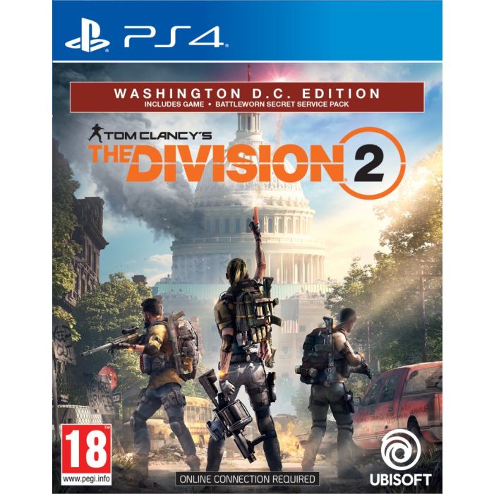 PS4 Tom Clancys: The Division 2 - Washington DC Deluxe Edition