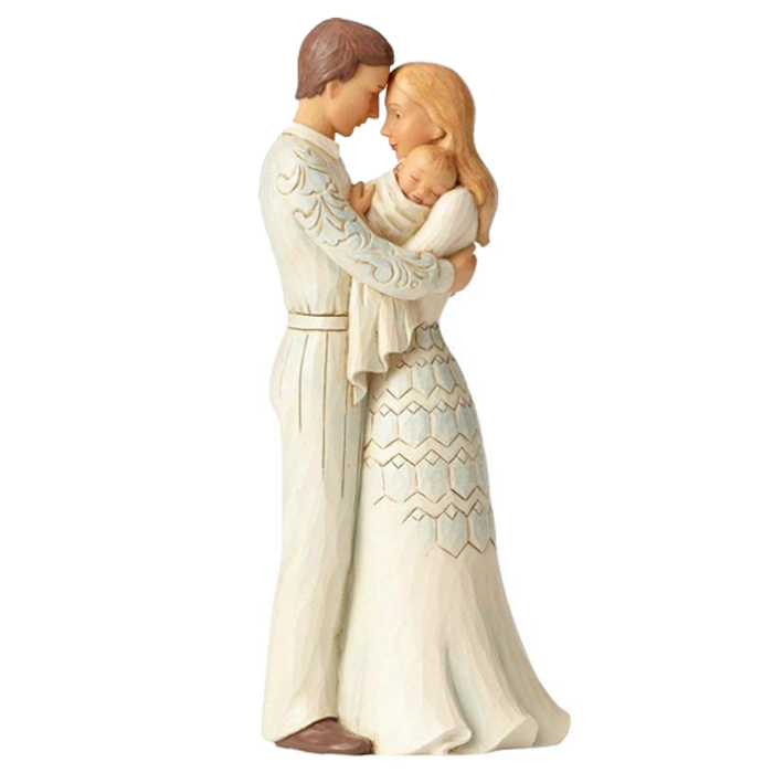 Figura Couple With Baby Figurine