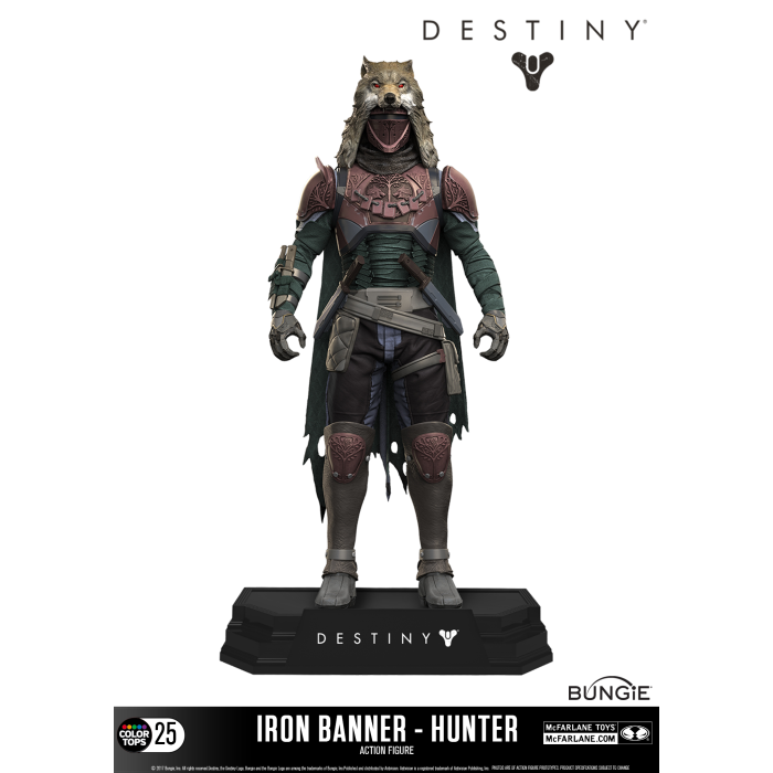 Figura Destiny Hunter (Iron Banner) 18 cm 