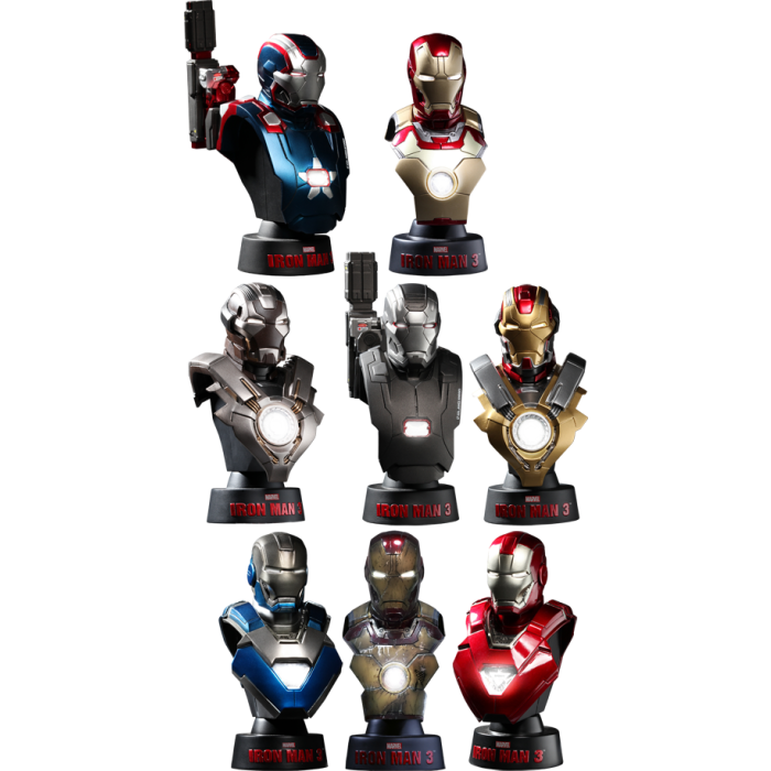 Figura Iron Man 3: Deluxe 1:6 scale Collectible Bust Set