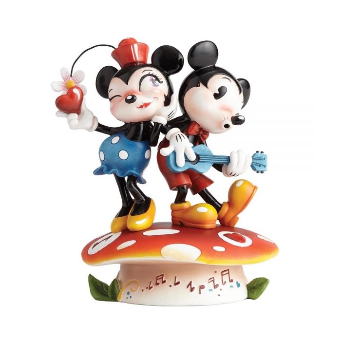 Figura Mickey Mouse and Minnie Mouse Figurine