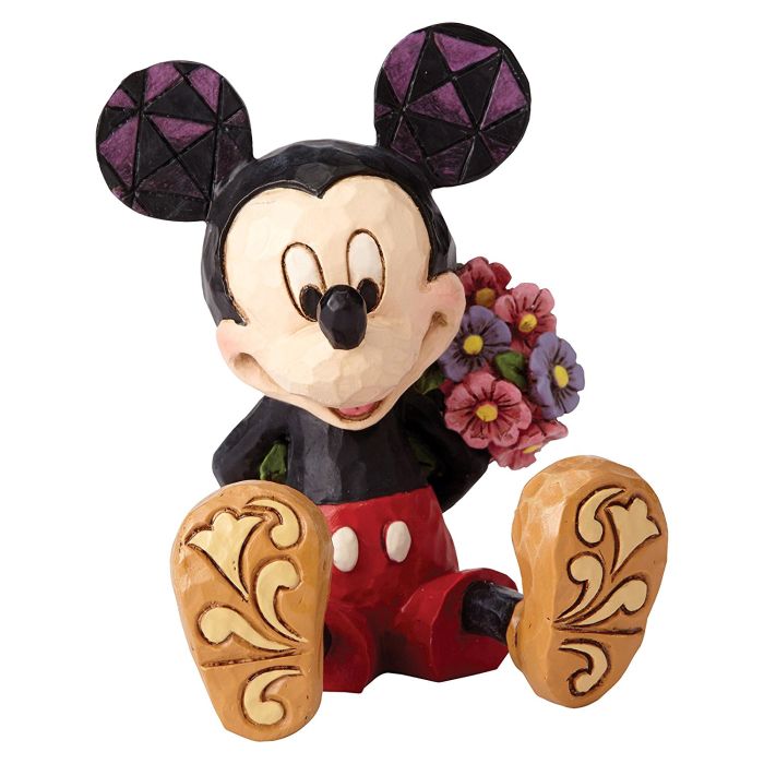 Figura Mickey Mouse with Flowers Mini Figure