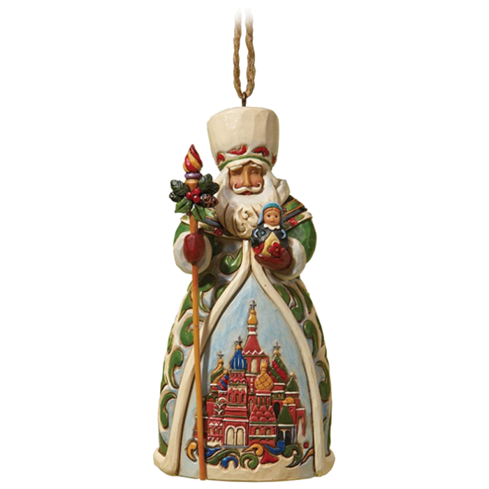 Figura Russian Santa Hanging Ornament
