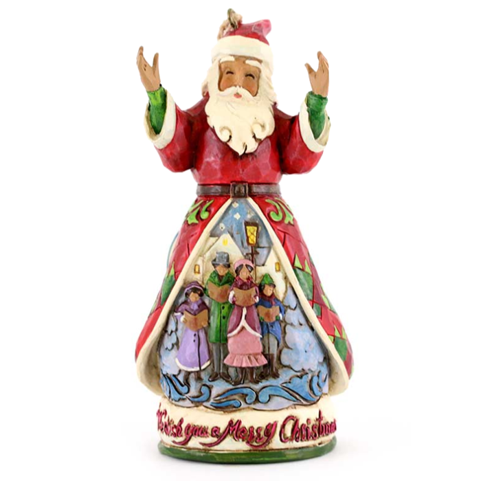 Figura Wish You Merry Xmas Santa Hanging Ornament Figure