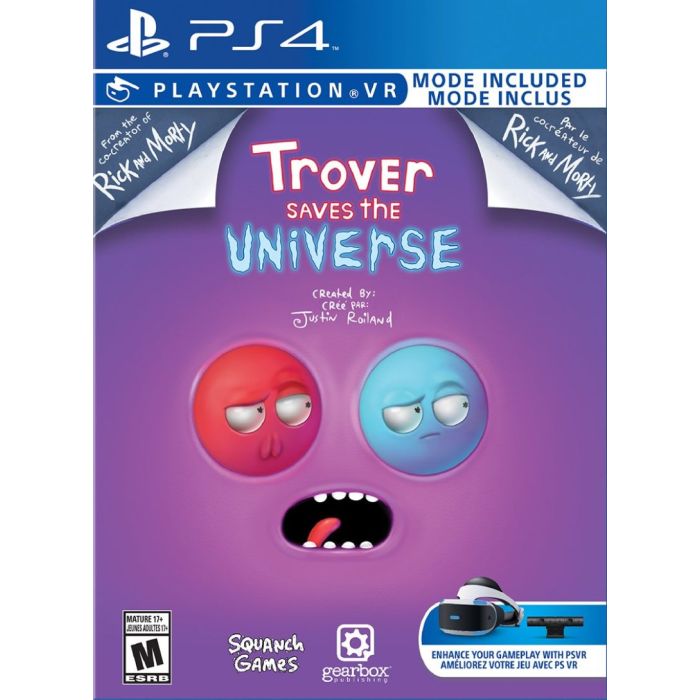 PS4 Trover Saves The Universe VR