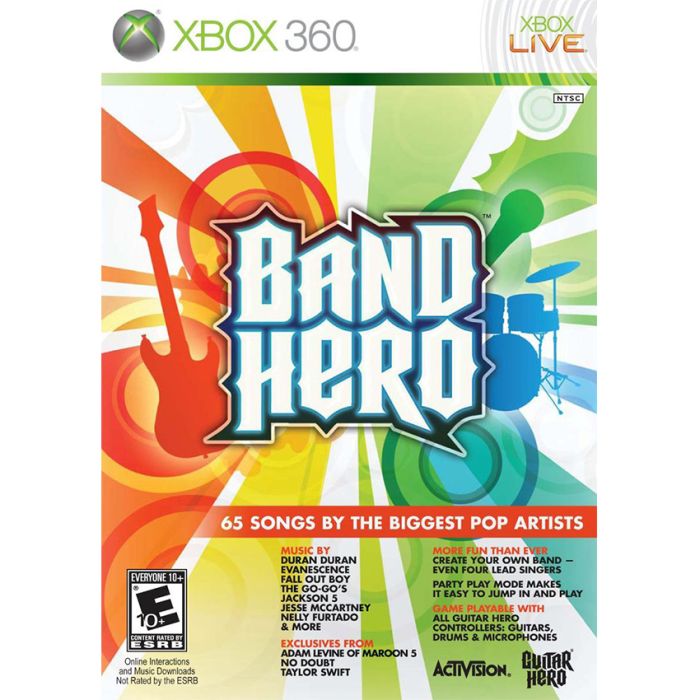 XBOX 360 Band Hero