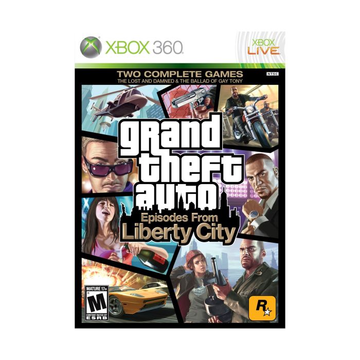 XBOX 360 Grand Theft Auto IV GTA 4 - Episodes from Liberty City