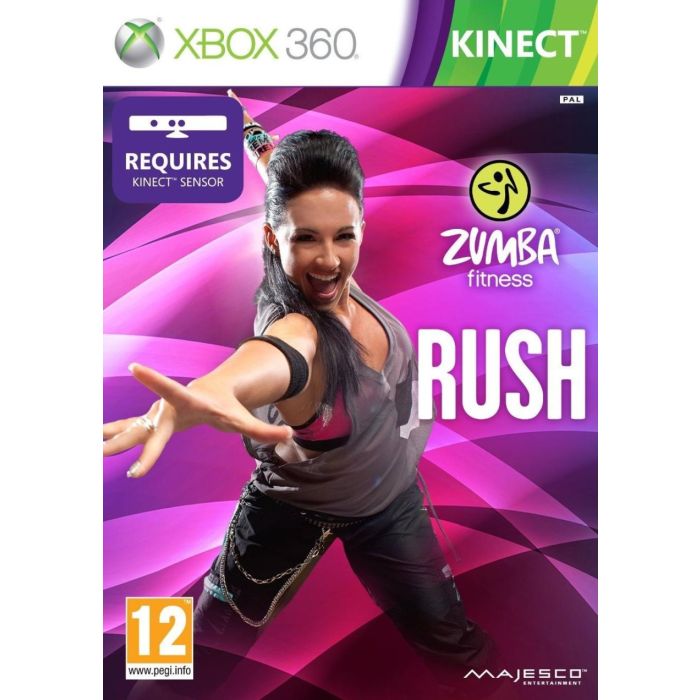 XBOX 360 Zumba Fitness Rush KINECT