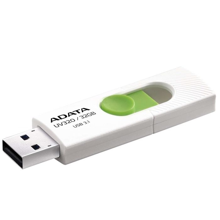 USB Flash A-DATA 32GB 3.1 AUV320-32G-RWHGN Green / White