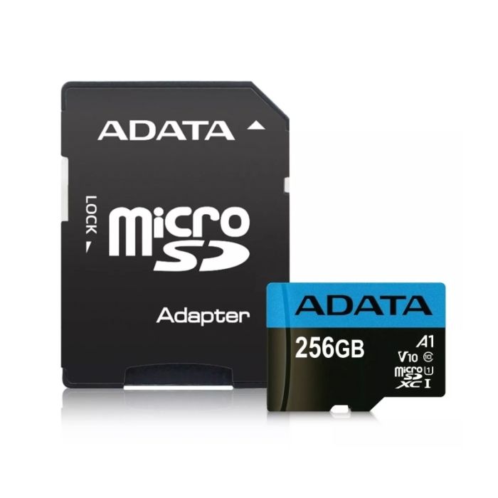 Memorijska kartica A-DATA UHS-I MicroSDXC 256GB class 10 + adapter AUSDX256GUICL