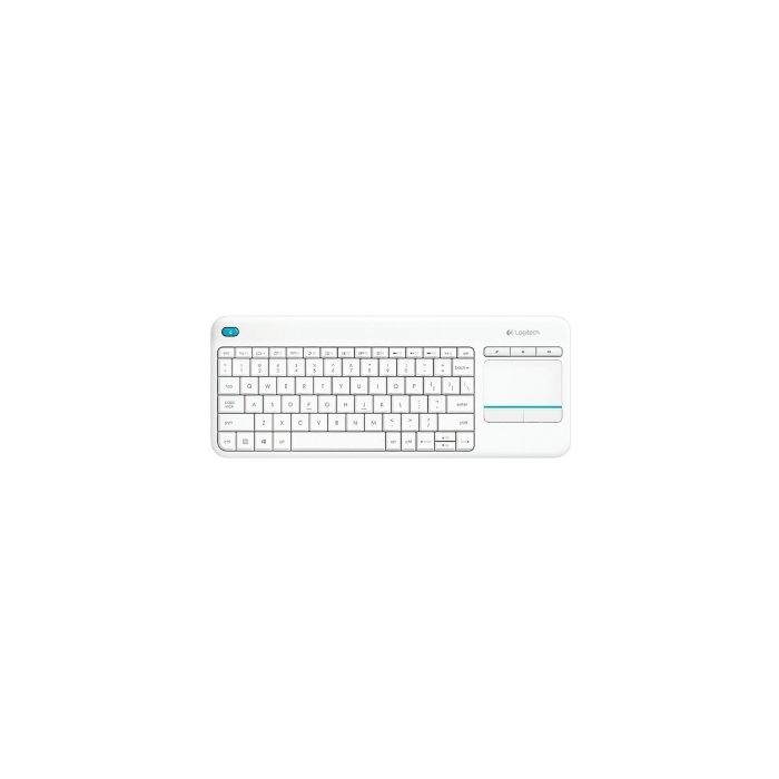 Tastatura Logitech K400 Plus Wireless Touch US White