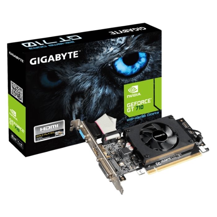 Grafička kartica Gigabyte nVidia GeForce GT 710 2GB 64bit GV-N710D3-2GL rev 2.0