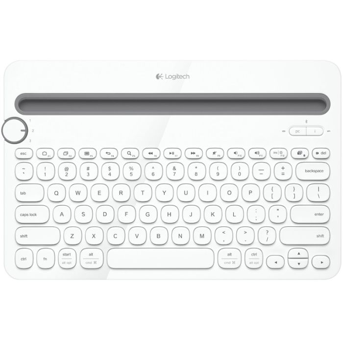 Tastatura Logitech K480 Bluetooth Multi-Device US White