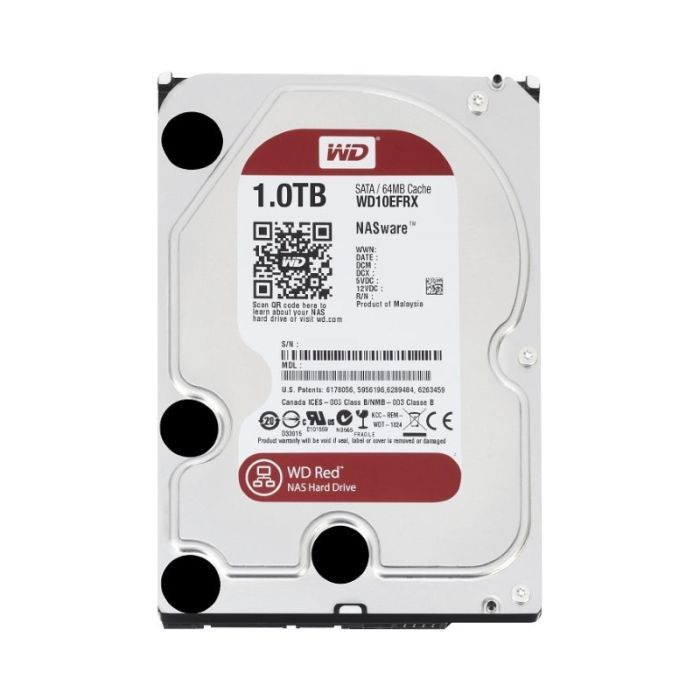 Hard disk Western Digital 1TB 3.5 SATA III 64MB IntelliPower WD10EFRX Red