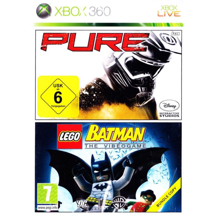 XBOX 360 Pure + Lego Batman