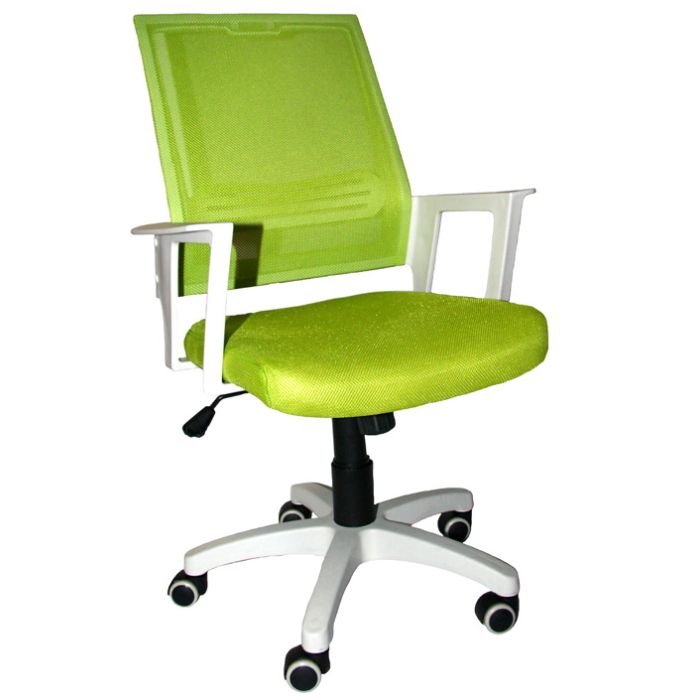 Gejmerska stolica AH Seating DSM04 Green / White