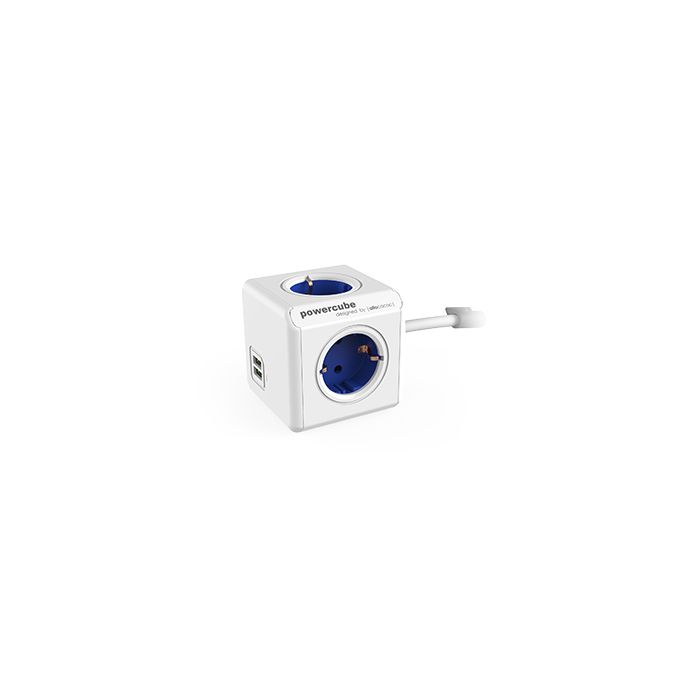 Produžni kabl Allocacoc PowerCube Extended USB 1,5mm Blue