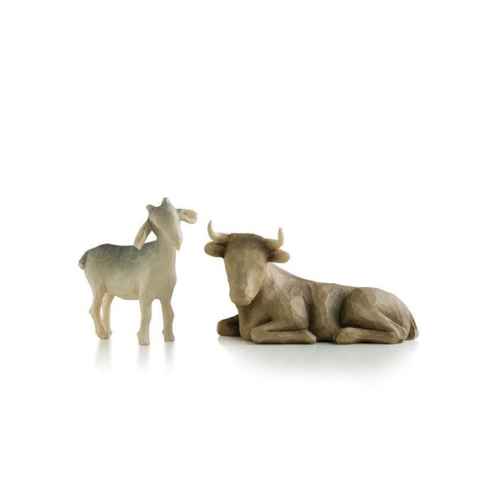 Figura Ox And Goat Set