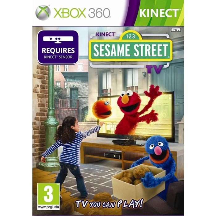 XBOX 360 KINECT 123 Sesame Street TV