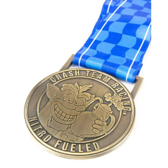 Medalja Crash Team Racing 1st Place Medal