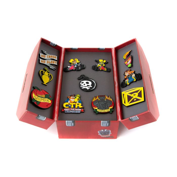 Bedževi Crash Team Racing Toolbox Pin