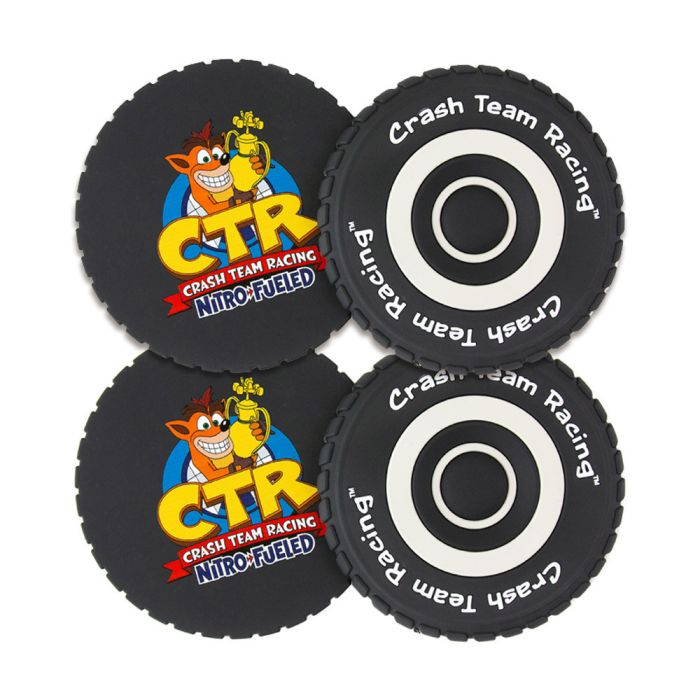 Podmetač Crash Team Racing Tyre Coasters