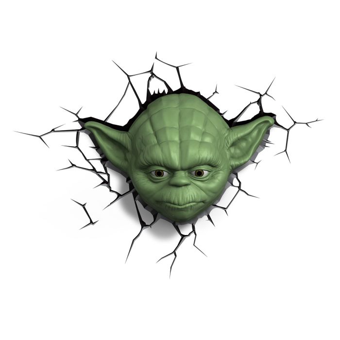 Lampa Star Wars: Yoda Head 3D Light
