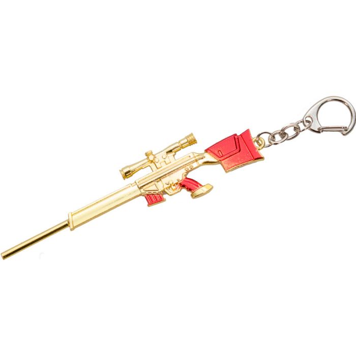 Privezak PUBG Sniper Gold Keychain