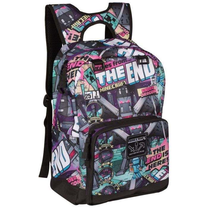 Ranac Minecraft 17 Tales From The End Multicolor Backpack