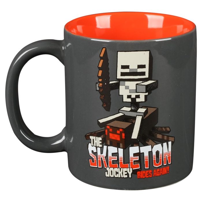 Šolja Minecraft Skeleton Jockey Ceramic Mug