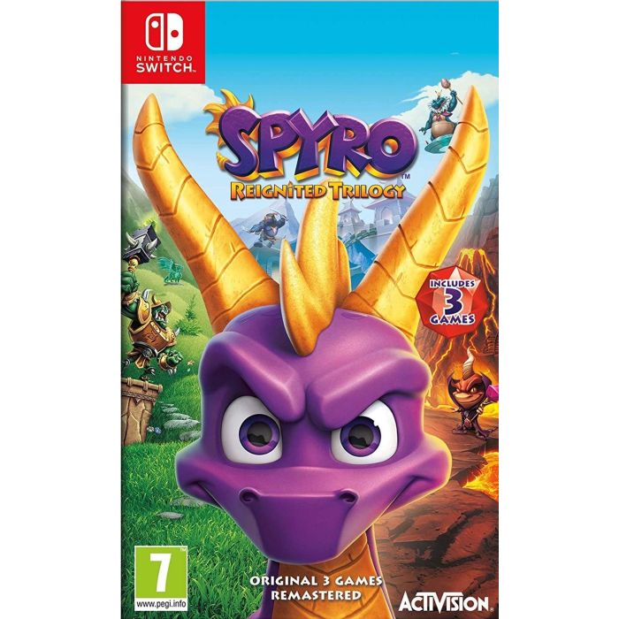 SWITCH Spyro Trilogy Reignited