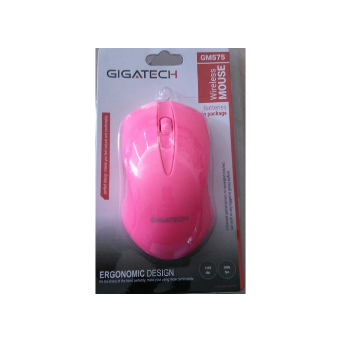 Miš Gigatech GM-575 Wireless Pink