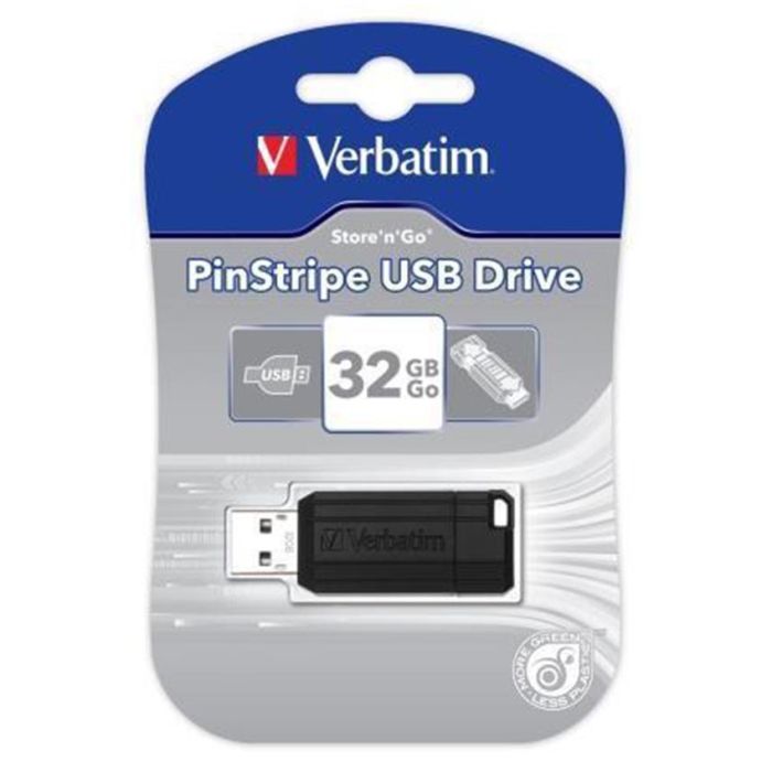 USB Flash Verbatim 32GB PINSTRIPE