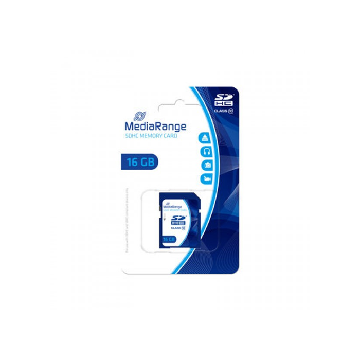 Memorijska kartica MediaRange SDHC 16GB CLASS 10/MR963