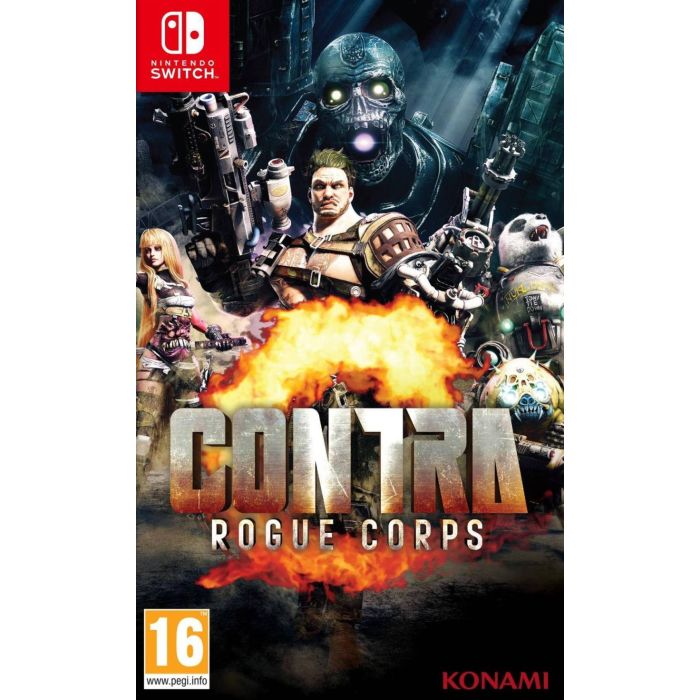 SWITCH Contra - Rogue Corps