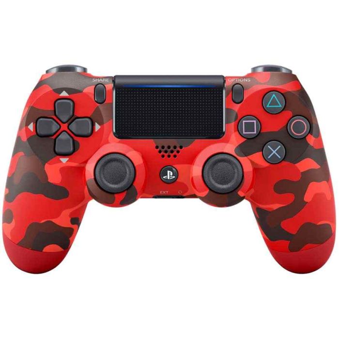 Dualshock 4 Wireless Controller PS4 Red Camouflage Gamepad