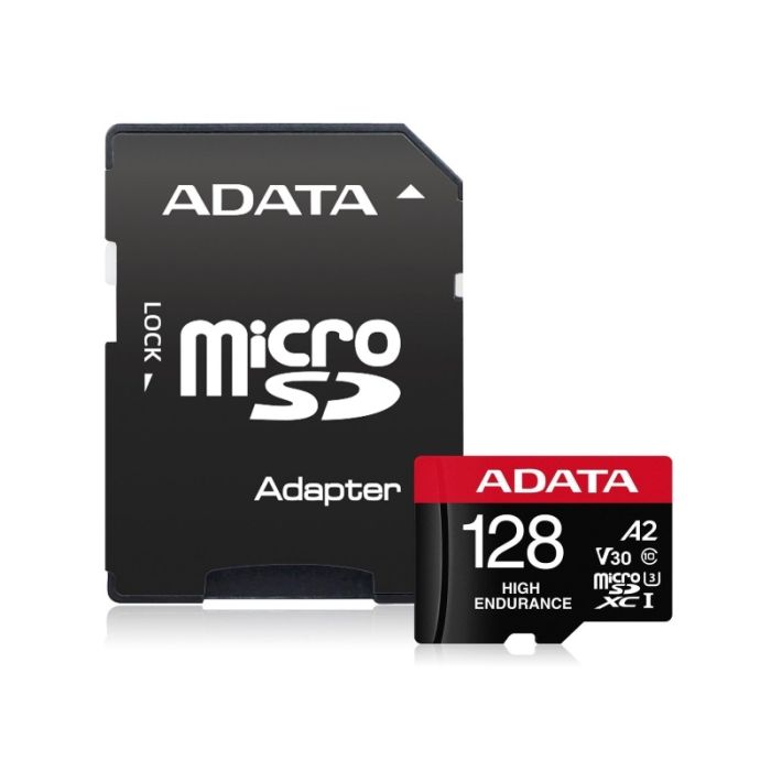 Memorijska kartica A-DATA UHS-I U3 MicroSDXC 128GB V30S class 10 + adapter AUSDX128GUI3V30SHA2-RA1