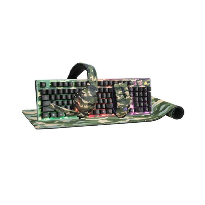 Tastatura + miš + slušalice + podloga Marvo CM669
