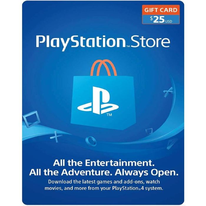 Playstation Wallet PSN Gift Card $25 USA