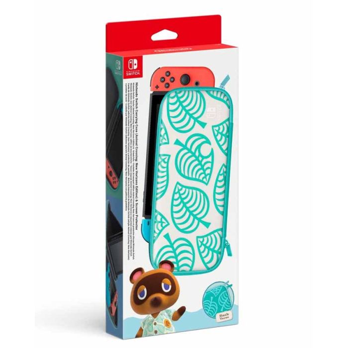 Futrola Nintendo SWITCH Carrying Case and Screen Protector - Animal Crossing Edition