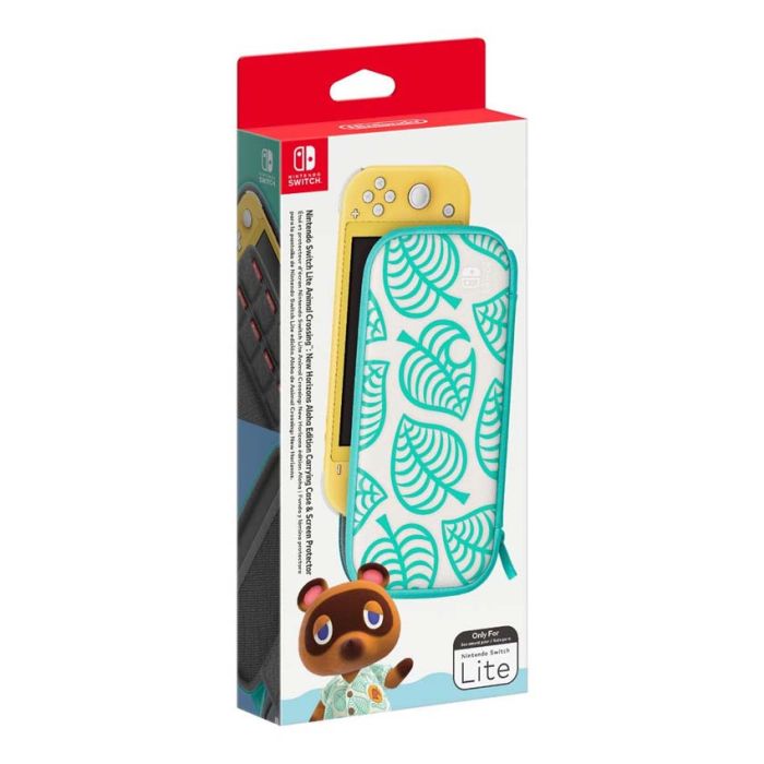 Futrola Nintendo SWITCH Lite Carryng Case and Screen Protector - Animal Crossing Edition