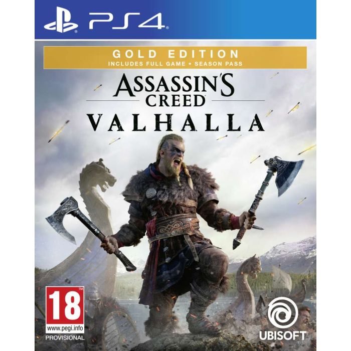 PS4 Assassins Creed Valhalla - Gold Edition